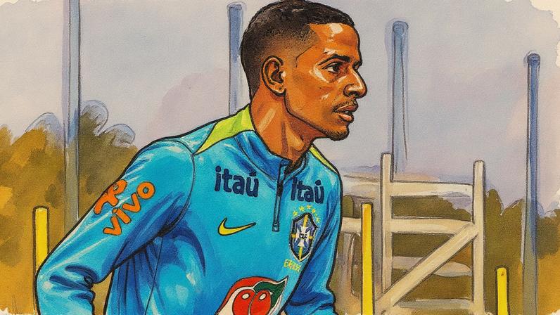 Juba em treino da Seleção em Londres (Foto: Rafael Ribeiro / CBF)