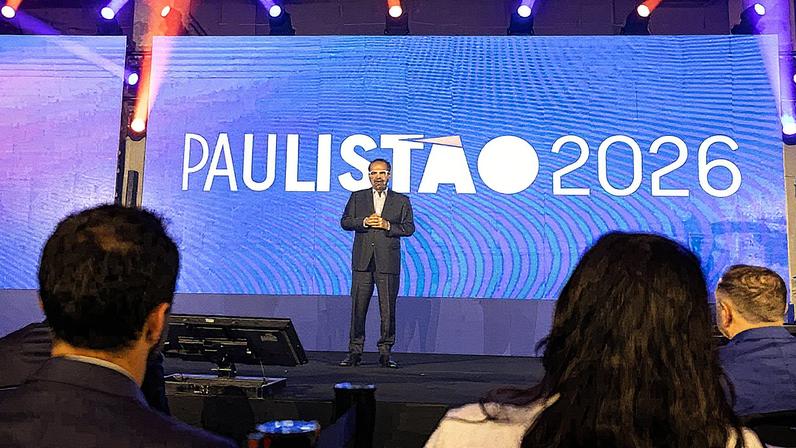 Reinaldo Carneiro Bastos, presidente da Federação Paulista de Futebol (Foto: Jhony Inácio/Ag. Paulistão)