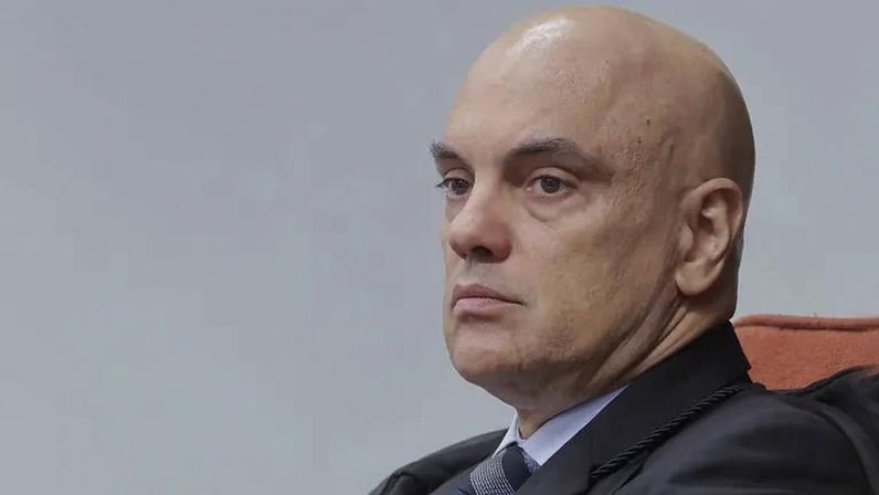 Ministro Alexandre de Moraes, em julgamento do núcleo 3. (Foto: Rosinei Coutinho/STF)