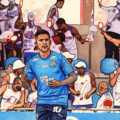 Bahia divulga escalação em jogo-treino com torcida presente