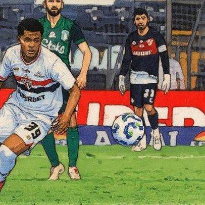 Paulinho, cria de Cotia, estreia no profissional pelo São Paulo
