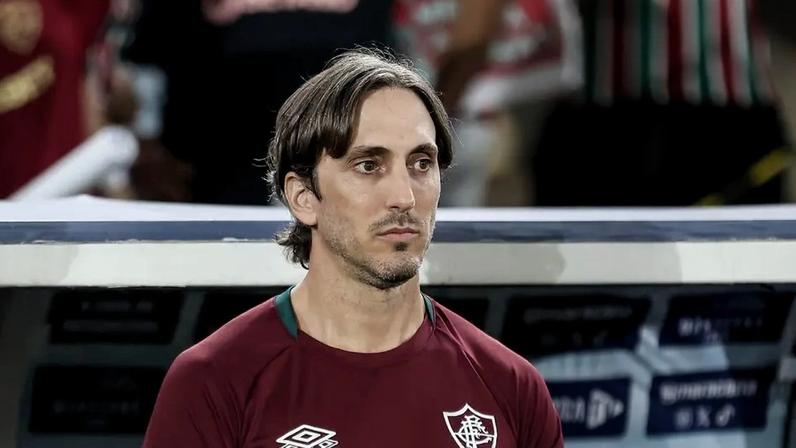 Zubeldía em Fluminense x São Paulo (Lucas Merçon/ Fluminense FC)