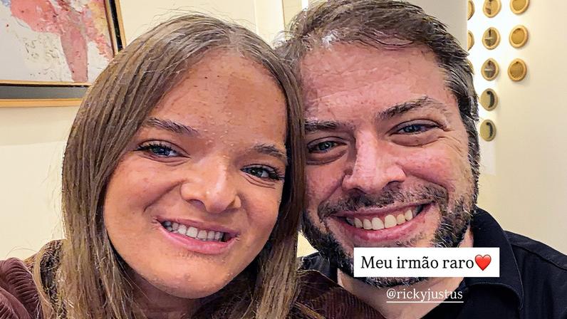 Rafa Justus com o irmão, Ricardo — Foto: Reprodução/Instagram
