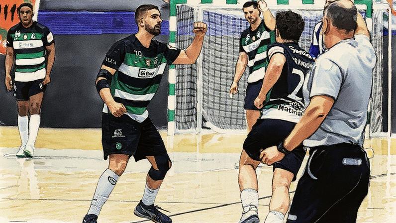 Sporting continua só com vitórias no campeonato (Foto FAP)