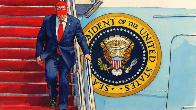 Trump mostraba un cartel con los aranceles a cada país, el 2 de abril en la Casa Blanca.