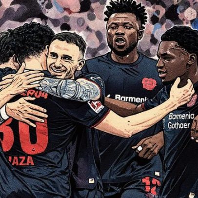 Leverkusen goleia na Bundesliga após vitória na Luz