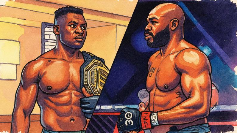 Francis Ngannou nocauteia Alistair Overeem de forma brutal no UFC 218 (Foto: Divulgação/UFC)