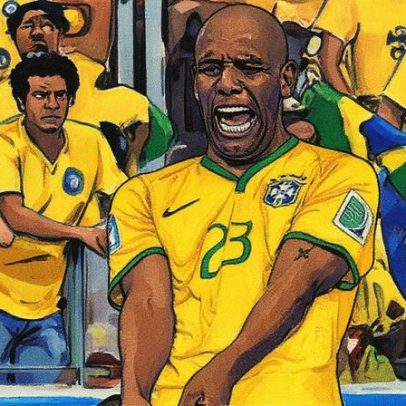 Maicon, ex-lateral da Seleção Brasileira, reaparece