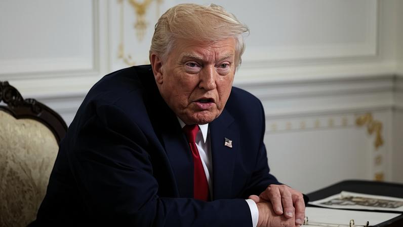 Donald Trump has been increasingly putting pressure on the government of Venezuela. Photograph: Anna Rose Layden/Reuters