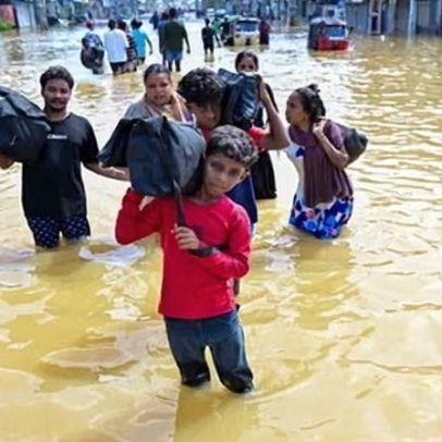 Capital do Sri Lanka enfrenta inundações; ciclone deixa quase 200 mortos