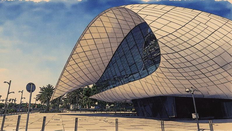 The Etihad Museum opened in Dubai in 2016 and holds items covering the history of the United Arab Emirates Image: Courtesy Etihad Museum