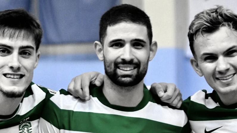 O Sporting soma e segue, tendo goleado o Caxinas (9-1). Foto: Sporting CP