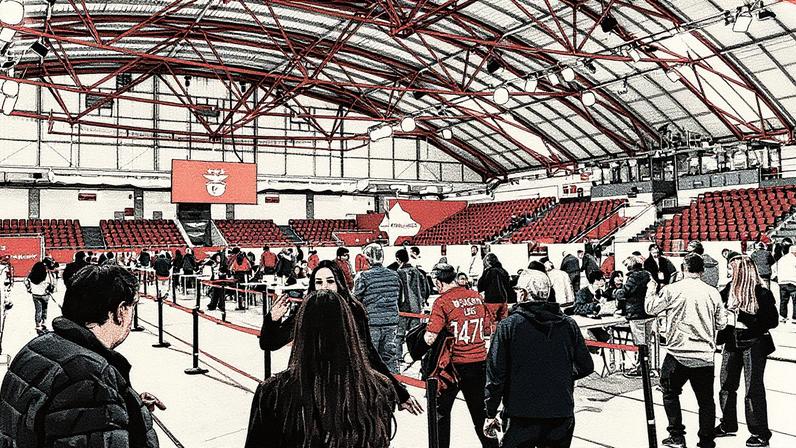 Pavilhão da Luz nas Eleições do Benfica de 8 de novembro - Foto: SL Benfica