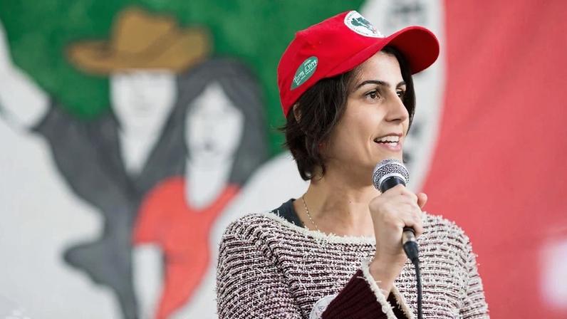 A jornalista, escritora, ex-deputada federal Manuela D'Ávila. Foto: Reprodução/Facebook