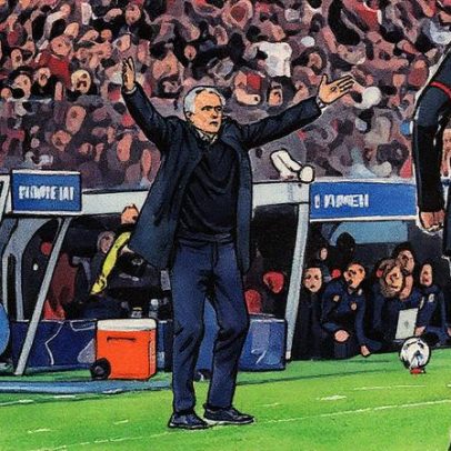Mourinho mira jovens talentos do Benfica
