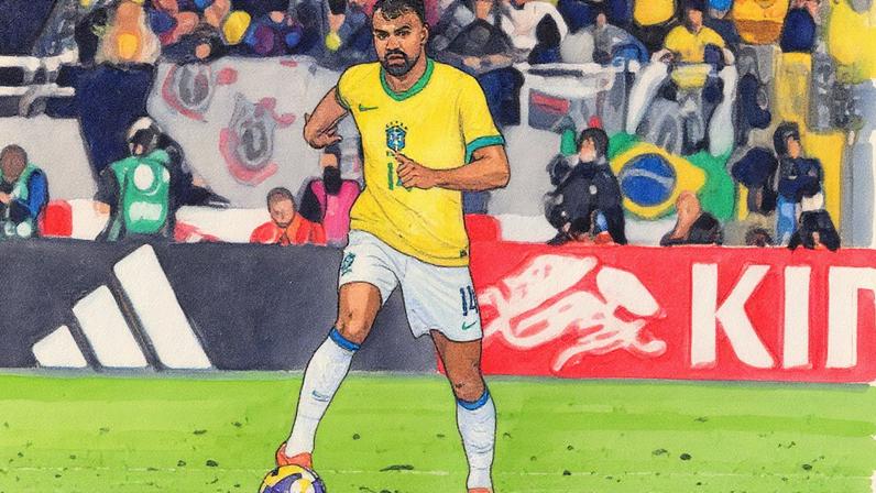 Fabrício Bruno não foi bem na derrota do Brasil para o Japão por 3 a 2, em outubro, em Tóquio (Foto: Yuichi Yamazaki/AFP)