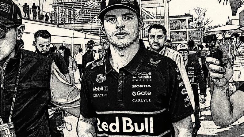 Max Verstappen no paddock do GP do México (Foto: CARL DE SOUZA / AFP)