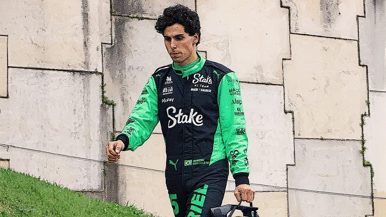 Bortoleto abandona GP do Brasil (Foto: Miguel Schincariol/ AFP)