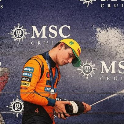 Norris dedica vitória no GP do Brasil a Gil de Ferran, assista ao vídeo