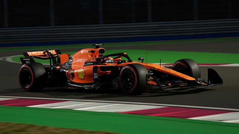 Oscar Piastri, da McLaren, no GP de Catar (Foto: Mahmud HAMS / AFP)