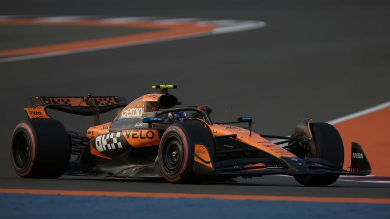 Lando Norris no GP do Catar de F1 (Foto: Mahmud Hams / AFP)