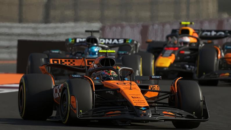 Oscar Piastri na sprint do GP do Catar de F1 (Foto: Mahmud Hams / AFP)