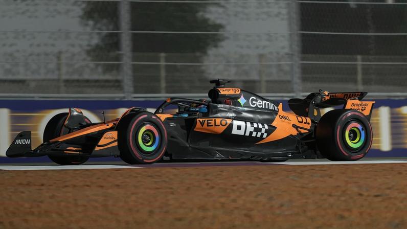Lando Norris no GP do Catar de F1 (Foto: Mahmud HAMS / AFP)