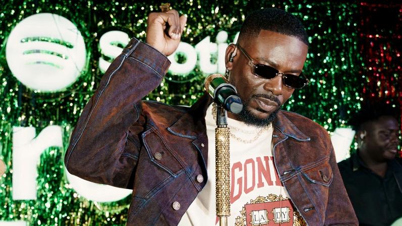 Adekunle Gold performs his album 'Fuji' for the first time
