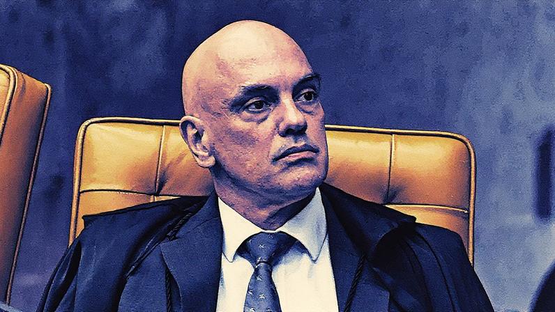 Moraes determinou que a defesa de Bolsonaro se manifeste em 24h sobre violação da tornozeleira eletrônica. (Foto: Carlos Alves Moura/SCO-STF)