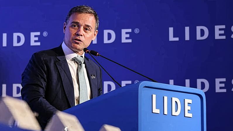 O ministro André Mendonça em evento do LIDE. Foto: Evandro Macedo/LIDE