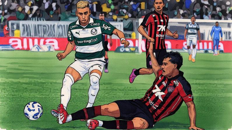 Andreas Pereira, meia do Palmeiras (Foto: Ettore Chiereguini/AGIF)