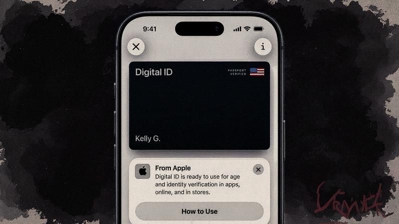 Apple says your Digital ID is encrypted.