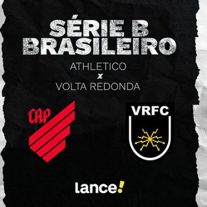 Athletico e Volta Redonda definem horário, transmissão e escalações pela Série B