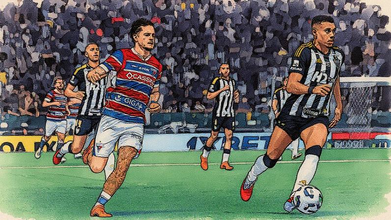 Partida entre Atlético-MG e Fortaleza, pelo Brasileirão (Foto: Mateus Lotif/Fortaleza EC)