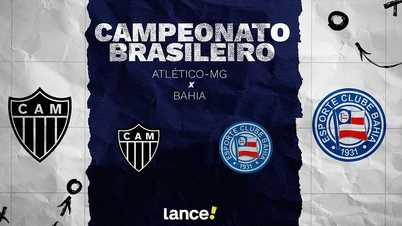 Atlético x Bahia, quarta-feira (5), às 20h na Arena MRV