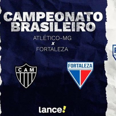 Atlético-MG enfrenta Fortaleza com horários e escalações do Brasileirão