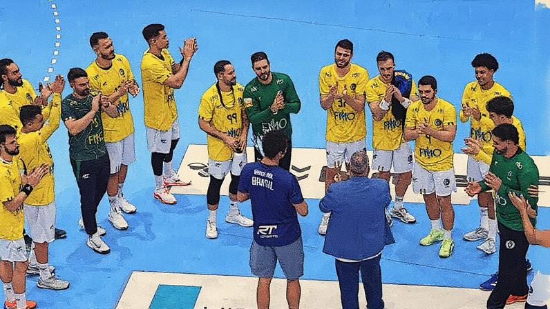 Brasil vence o Torneio Quatro Nações de Handebol (Foto: Reprodução/YouTube)