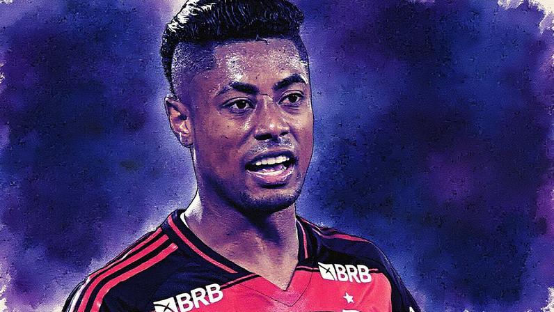 Bruno Henrique em ação pelo Flamengo (Foto: André Fabiano/Código 19/Gazeta Press)