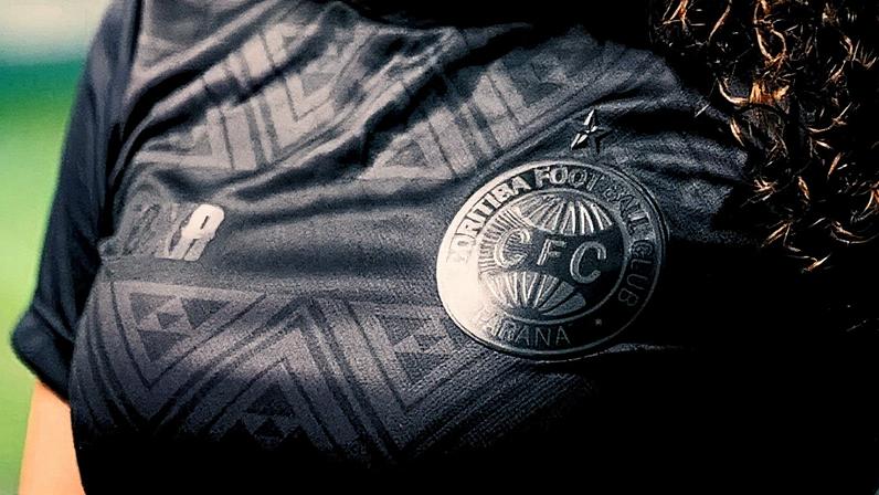 A nova camisa Consciência Negra do Coritiba. Foto: Divulgação/Coritiba