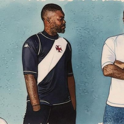 Kappa revela primeiras imagens da camisa do Vasco da linha Kombat 2000
