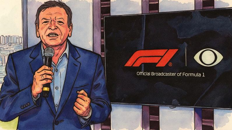 F1 na Band em 2025 (Foto: Reprodução/Band)