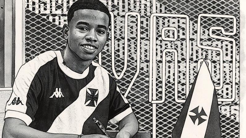 Juninho renova contrato com o Vasco até 2029 (Foto: Dikran Sahagian/Vasco da Gama)