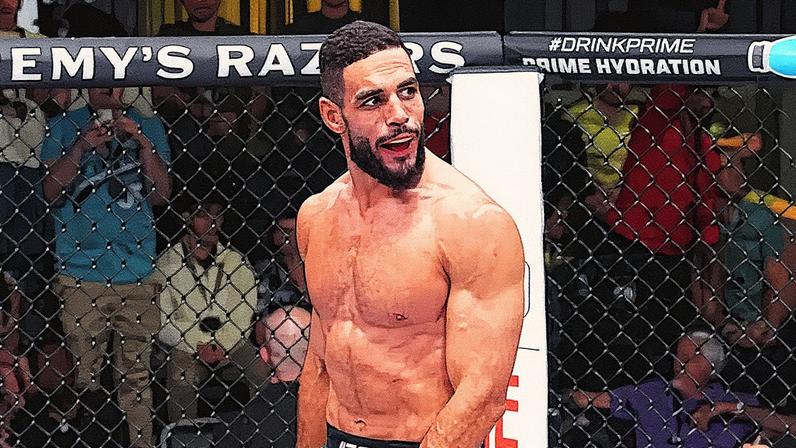 Gabriel Bonfim venceu luta principal em evento do UFC (Foto: Divulgação/UFC)