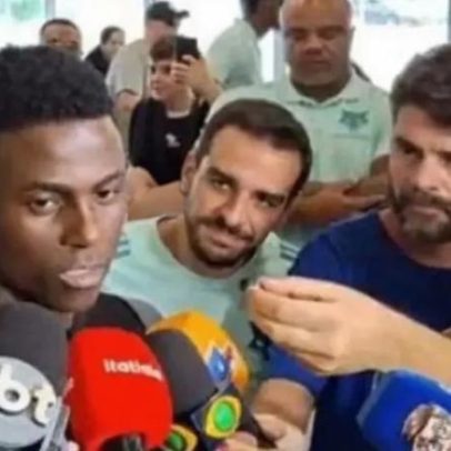 Néiser Villarreal relata conversa com técnico do Cruzeiro e admiração por Neymar