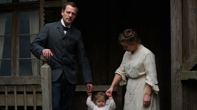 Hermann Faulhaber com sua esposa Marie. Foto: Acervo do MAHP