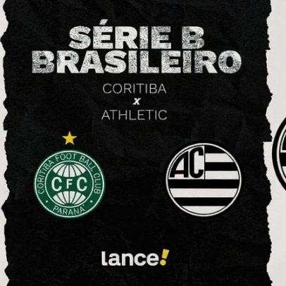 Coritiba enfrenta Athletic pela Série B com horário, transmissão ao vivo e escalações