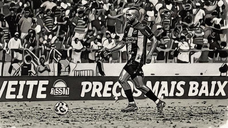 Dieguinho, do Ceará, durante partida contra o Fortaleza pelo Brasileirão (Foto: Felipe Santos/Ceará SC)