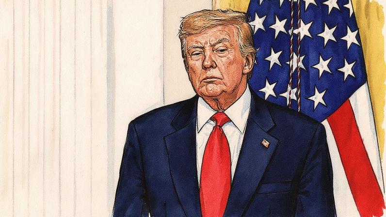 Donald Trump, presidente dos Estados Unidos