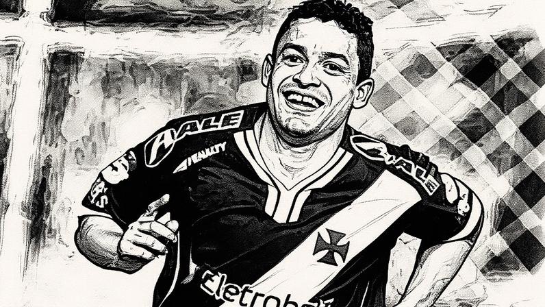 Éder Luís comemora gol marcado pelo Vasco em partida da Copa do Brasil de 2011 (Foto: Reprodução/Instagram)