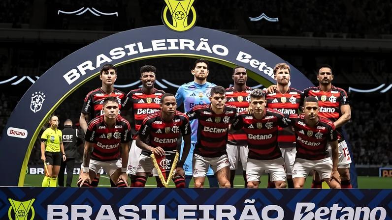 Flamengo divulgou a lista de relacionados para enfrentar o Palmeiras (Foto: LUCIANO BREW/Agencia Enquadrar/Gazeta Press)